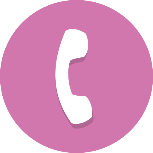 Phone icon rose
