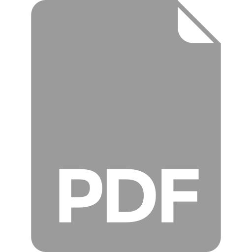 Icône PDF grise (symbole PNG)