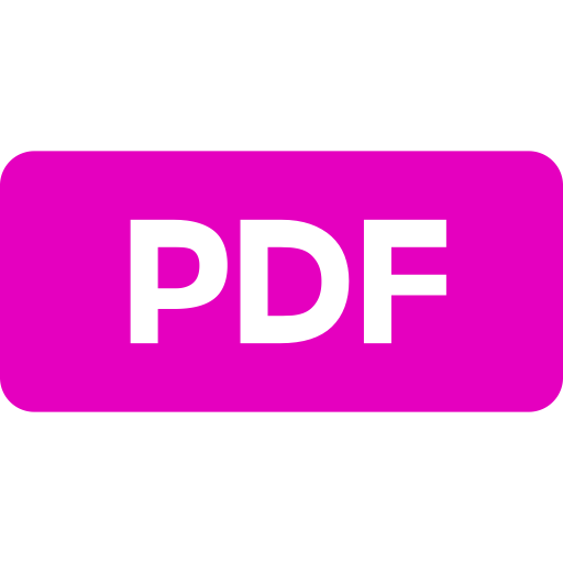 Symbole PDF rose (icône PNG)