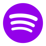 purple spotify logo