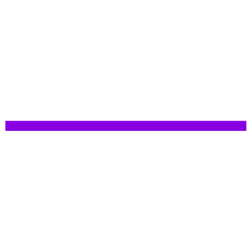 Icône de trait violet (symbole png)