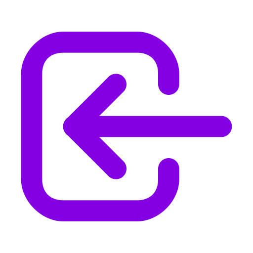 Symbole de connexion violet (symbole png)