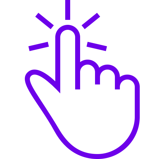 Cliquez sur l'icône (symbole png) violet