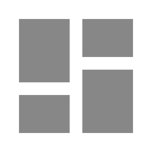 Icône du panneau de commande (symbole png) gris