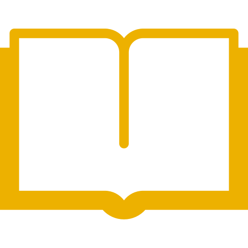 Symbole de l'éducation, livre jaune (symbole png)