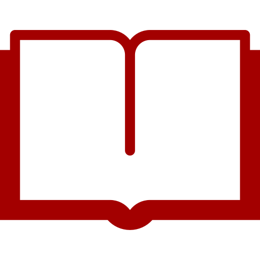 Symbole de l'éducation, livre rouge (symbole png)