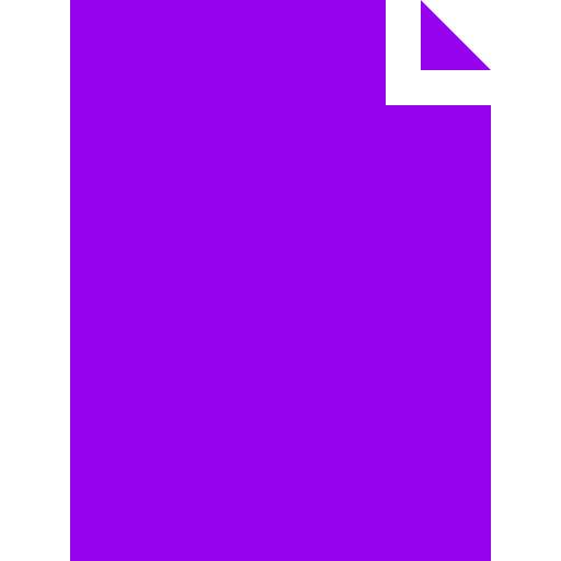 Symbole de fichier et de document (icône png) violet