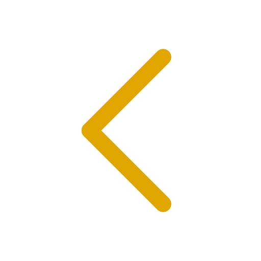 Symbole flèche gauche (symbole png) jaune