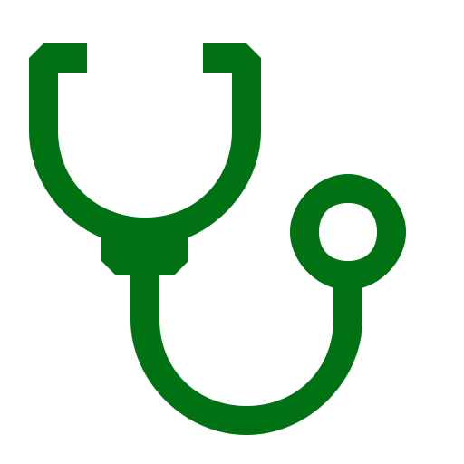 Symbole de santé (icône png) vert