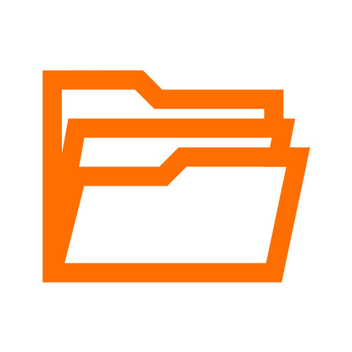 Symbole du projet (icône png) orange
