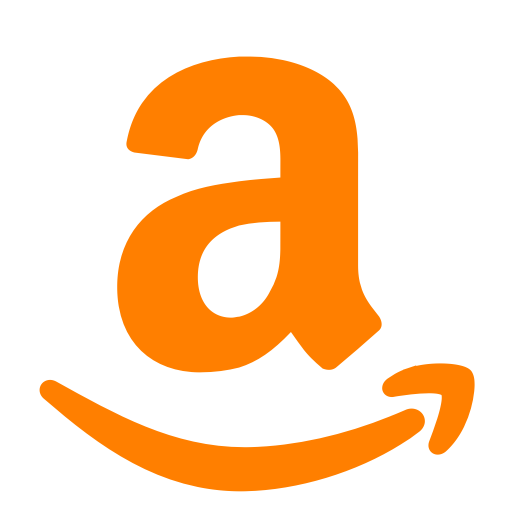 Logo Amazon (icône symbole png) orange
