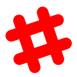 Slack icon (png symbol) red