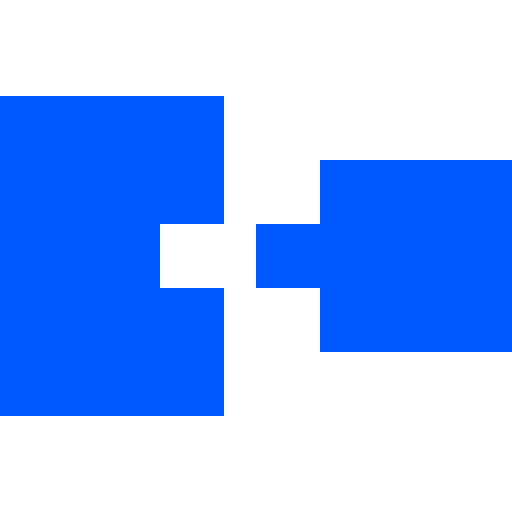 Icône API (symbole png) bleu